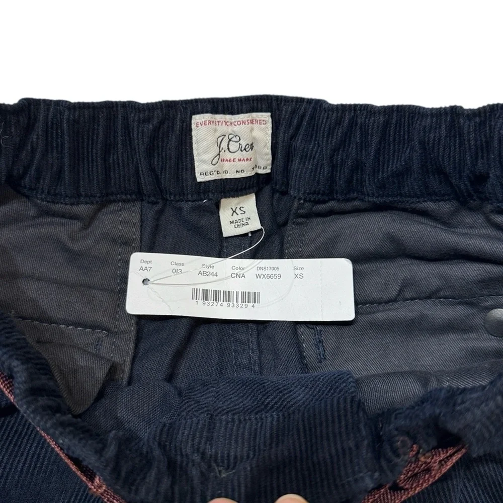 J. Crew Belted Corduroy Pants, 28x31
